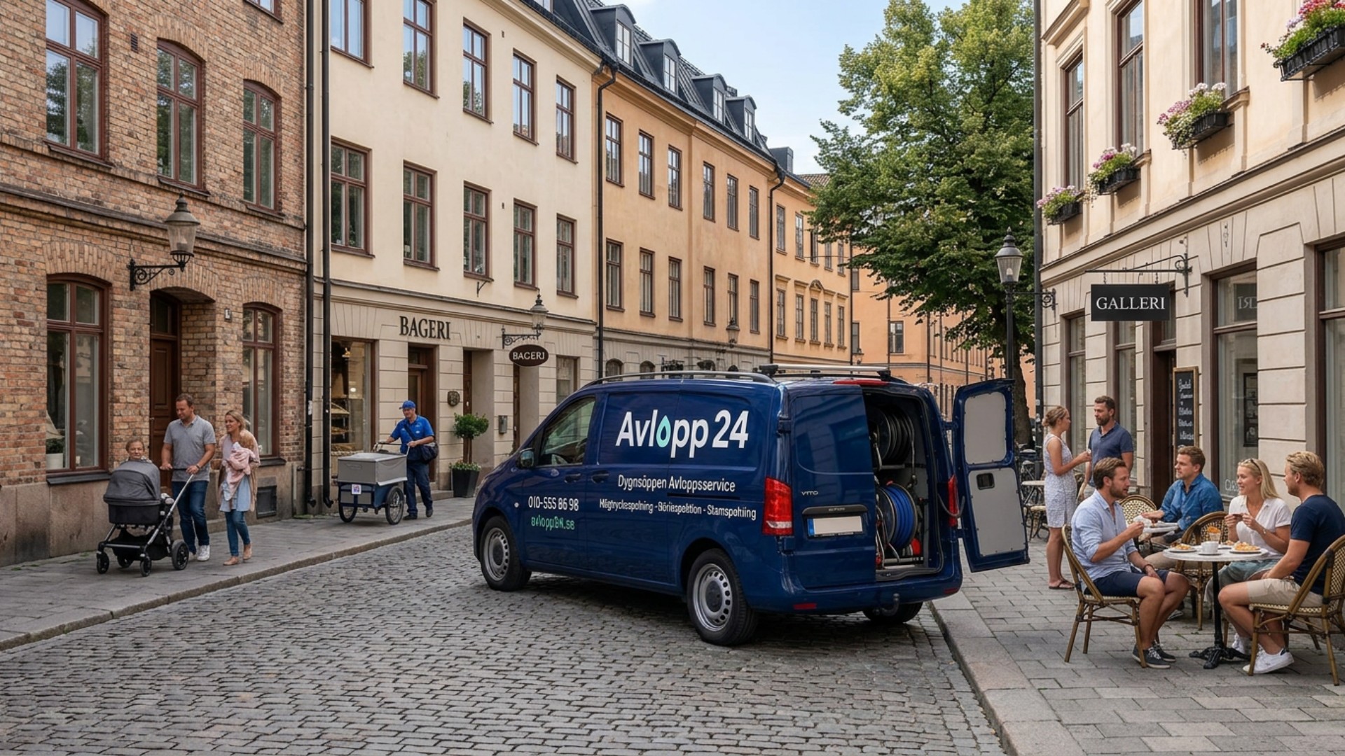 Varför välja Avlopp24 som din spolbil jour Stockholm?
